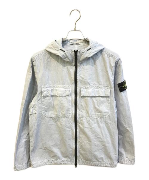 STONE ISLAND（ストーンアイランド）STONE ISLAND (ストーンアイランド) ジップアップジャケット　8015106WN スカイブルー サイズ:Mの古着・服飾アイテム