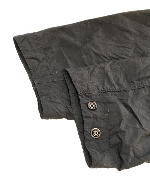 STONE ISLAND（ストーンアイランド）STONE ISLAND (ストーンアイランド) ガーメントダイナイロンジップフーディ　761512402 ブラック サイズ:Ｌの古着・服飾アイテム