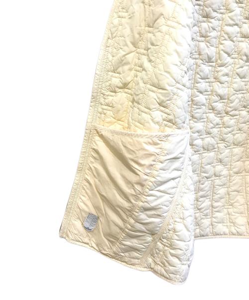 STONE ISLAND（ストーンアイランド）STONE ISLAND (ストーンアイランド) シャドウプロジェクト キルティングライナーベスト アイボリー サイズ:Mの古着・服飾アイテム