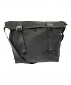 AMIACALVA ARTIFICIAL FIBERアミアカルヴァ）の古着「MESSENGER BAG」｜ブラック