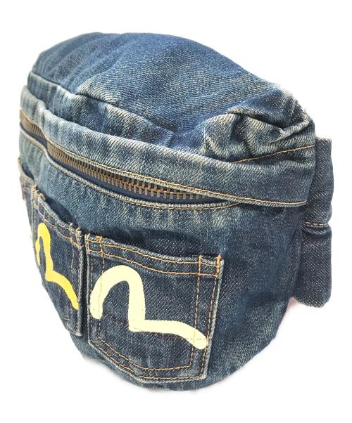 EVISU（エヴィス）EVISU (エヴィス) デニムボディバッグ インディゴの古着・服飾アイテム