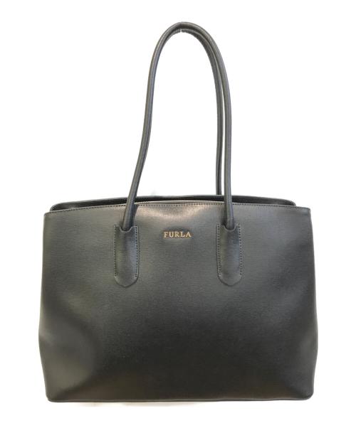FURLA（フルラ）FURLA (フルラ) トートバッグ ブラックの古着・服飾アイテム