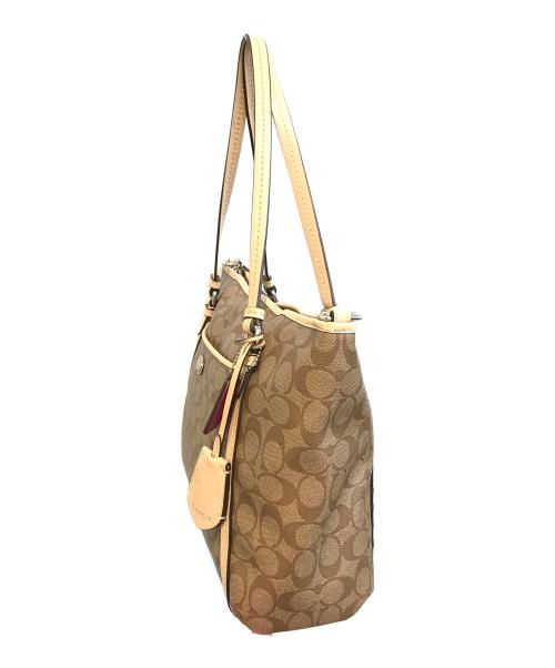 COACH（コーチ）COACH (コーチ) 2WAYバッグ　F26186 ブラウンの古着・服飾アイテム
