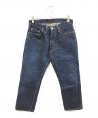 DENIMEドゥニーム）の古着「セルビッチデニムパンツ　253」｜インディゴ