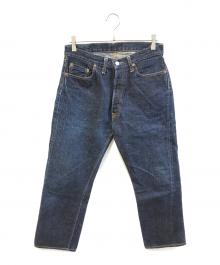 DENIME（ドゥニーム）の古着「セルビッチデニムパンツ　253」｜インディゴ