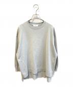 KAGUREカグレ）の古着「コットンシルクワイドニット　GA04-22M002」｜スカイブルー
