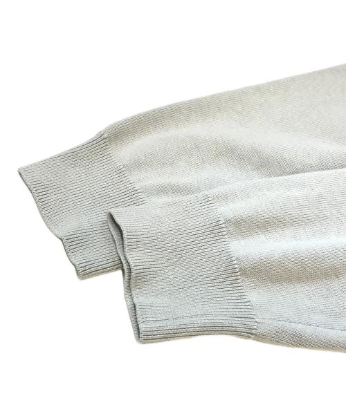 KAGURE（カグレ）KAGURE (カグレ) コットンシルクワイドニット　GA04-22M002 スカイブルー サイズ:Freeの古着・服飾アイテム