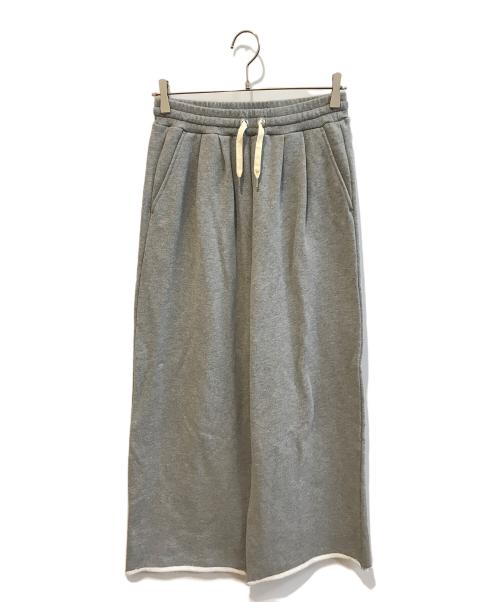 JOURNAL STANDARD relume（ジャーナルスタンダード レリューム）JOURNAL STANDARD relume (ジャーナルスタンダード レリューム) タックワイドイージースウェットパンツ　25070462855040 グレー サイズ:Freeの古着・服飾アイテム