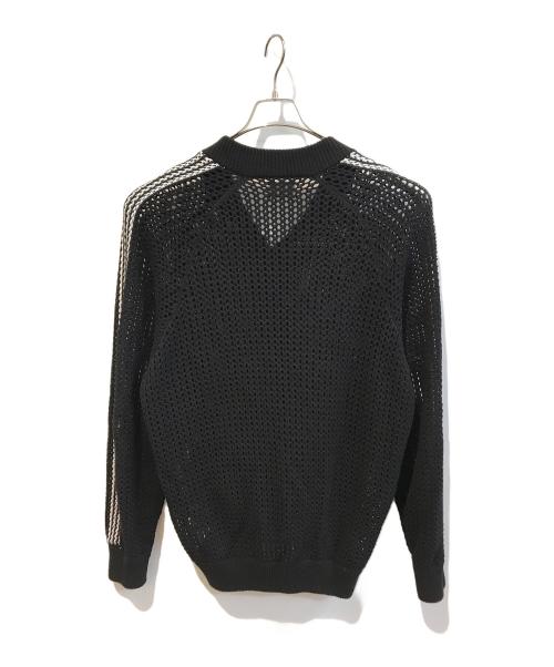 DANKE SCHON（ダンケ シェーン）Danke schon (ダンケ シェーン) MESHKNIT TRACK JACKET　25S-KNL013-DS ブラック サイズ:Ｍの古着・服飾アイテム