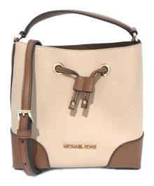 MICHAEL KORS（マイケル・コース）の古着「2WAYショルダーバッグ　35F2GM9M1T」｜ベージュ