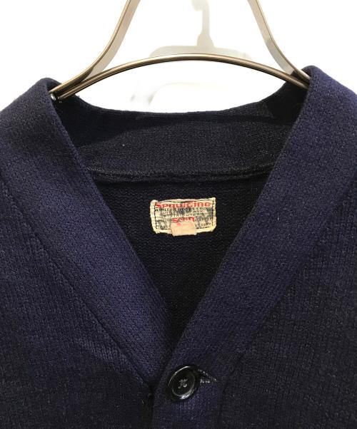 USED（ユーズド）USED (ユーズド) カーディガン　40s-50s ネイビー サイズ:36の古着・服飾アイテム