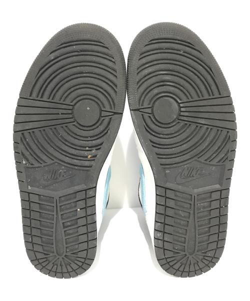 NIKE（ナイキ）NIKE (ナイキ) AIR JOTDAN 1 MID SE　IM6567-121 スカイブルー サイズ:27.5の古着・服飾アイテム