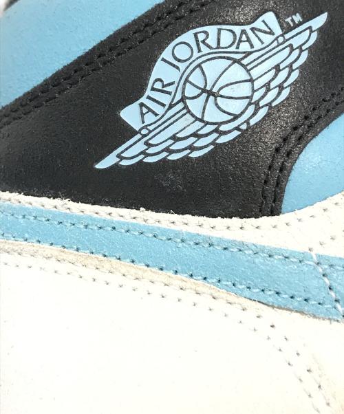 NIKE（ナイキ）NIKE (ナイキ) AIR JOTDAN 1 MID SE　IM6567-121 スカイブルー サイズ:27.5の古着・服飾アイテム