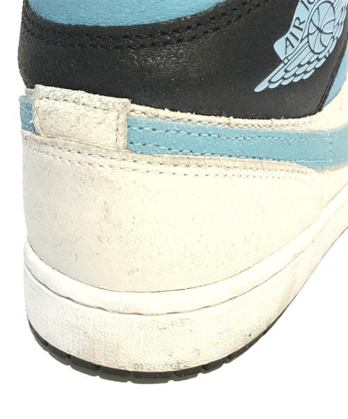 NIKE（ナイキ）NIKE (ナイキ) AIR JOTDAN 1 MID SE　IM6567-121 スカイブルー サイズ:27.5の古着・服飾アイテム