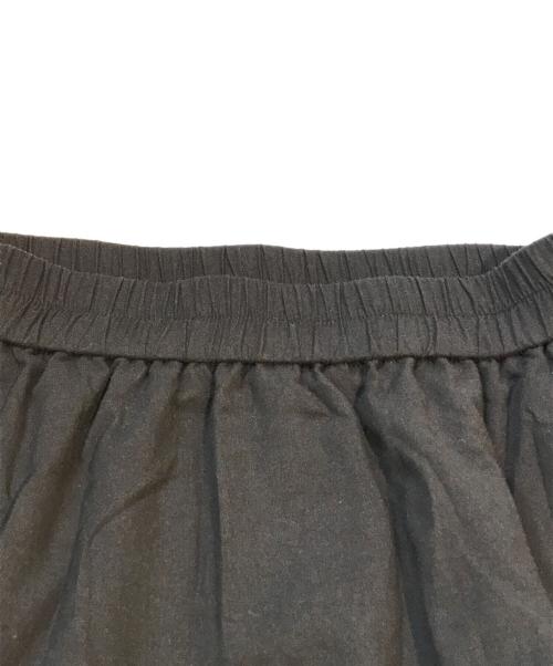 Dw2R（ディ・ダヴル・トゥアール）DW2R (ディ・ダヴル・トゥアール) レーシーソリッド スカート　15147417 ブラック サイズ:38の古着・服飾アイテム