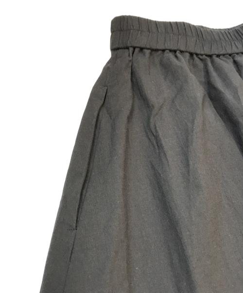 Dw2R（ディ・ダヴル・トゥアール）DW2R (ディ・ダヴル・トゥアール) レーシーソリッド スカート　15147417 ブラック サイズ:38の古着・服飾アイテム