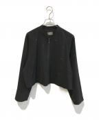 TRUNK HIROKO KOSHINOトランク ヒロコ コシノ）の古着「ショートブルゾン　RSJFS-56400」｜ブラック