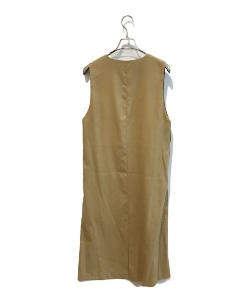 MACKINTOSH PHILOSOPHY（マッキントッシュ フィロソフィー）MACKINTOSH PHILOSOPHY (マッキントッシュ フィロソフィー) ウールミックスジャンパードレス　R9J20-442-40 ベージュ サイズ:Ｍの古着・服飾アイテム