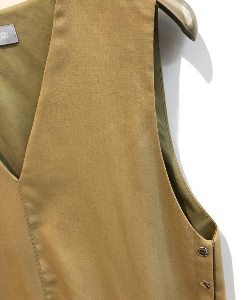 MACKINTOSH PHILOSOPHY（マッキントッシュ フィロソフィー）MACKINTOSH PHILOSOPHY (マッキントッシュ フィロソフィー) ウールミックスジャンパードレス　R9J20-442-40 ベージュ サイズ:Ｍの古着・服飾アイテム