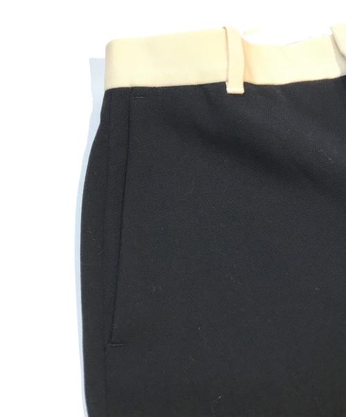 GIVENCHY（ジバンシィ）GIVENCHY (ジバンシィ) ウエストベルトバイカラーパンツ ブラック サイズ:34の古着・服飾アイテム