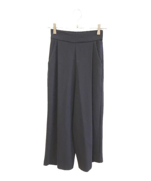 SOEJU（ソージュ）SOEJU (ソージュ) タックワイドパンツ　S-00-PT-005 ネイビー サイズ:XSの古着・服飾アイテム