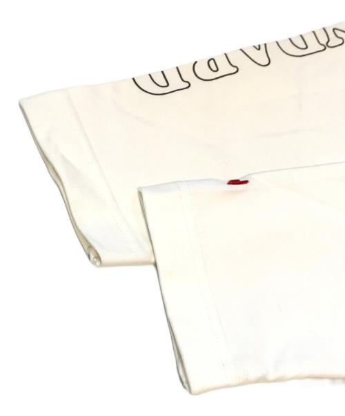 DOUBLE STANDARD（ダブルスタンダード）DOUBLE STANDARD (ダブルスタンダード) ベアワッペンロングTシャツ　0208-000-224A ホワイト サイズ:Fの古着・服飾アイテム