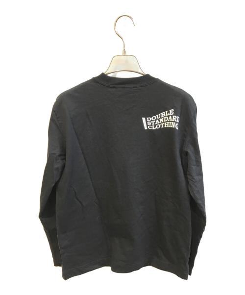 DOUBLE STANDARD1（ダブルスタンダード）DOUBLE STANDARD1 (ダブルスタンダード) ベアワッペンロングTシャツ　0208-000-224B ブラック サイズ:Fの古着・服飾アイテム