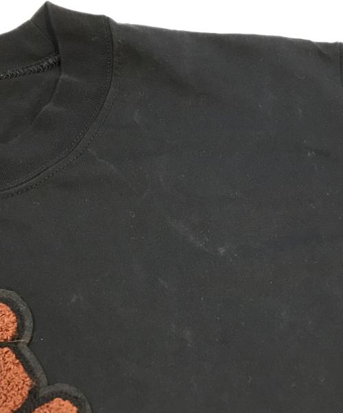 DOUBLE STANDARD1（ダブルスタンダード）DOUBLE STANDARD1 (ダブルスタンダード) ベアワッペンロングTシャツ　0208-000-224B ブラック サイズ:Fの古着・服飾アイテム