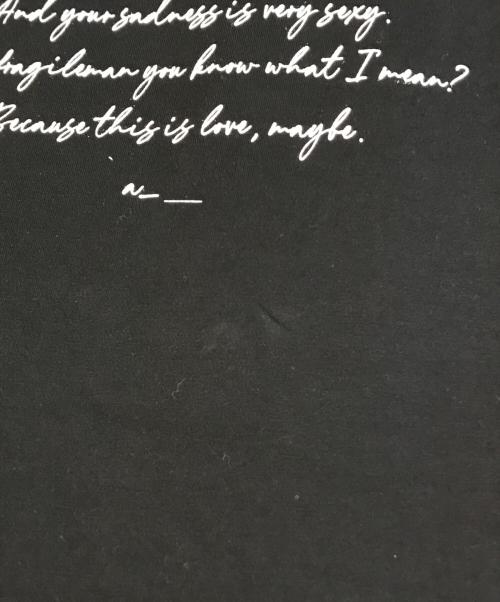 DOUBLE STANDARD1（ダブルスタンダード）DOUBLE STANDARD1 (ダブルスタンダード) ベアワッペンロングTシャツ　0208-000-224B ブラック サイズ:Fの古着・服飾アイテム