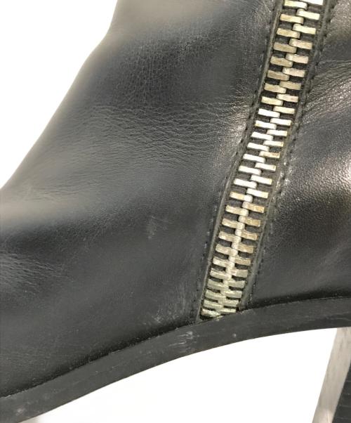 DIESEL（ディーゼル）DIESEL (ディーゼル) サイドジップブーツ　D-EARLHI-ZIP ブラック サイズ:39の古着・服飾アイテム