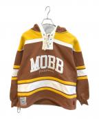 MOBBモブ）の古着「San Diego Padres Superior Lacer Hoodie」｜ブラウン