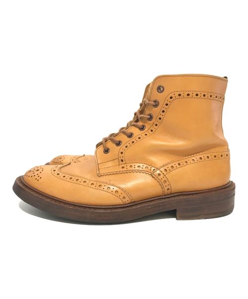 Tricker's（トリッカーズ）Tricker's (トリッカーズ) チャッカーブーツ　896124 ベージュ サイズ:9.5の古着・服飾アイテム