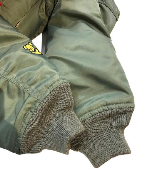 AVIREX（アヴィレックス）AVIREX (アヴィレックス) HELLO KITTY (ハローキティ) MA-1ジャケット　783-6152605 グリーン サイズ:Ｍ 未使用品の古着・服飾アイテム