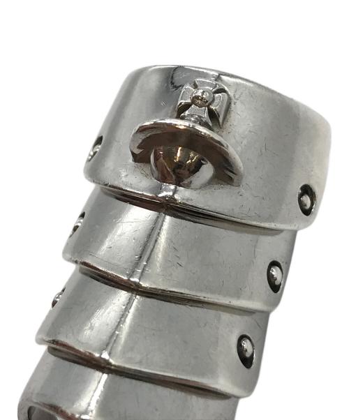 Vivienne Westwood（ヴィヴィアンウエストウッド）Vivienne Westwood (ヴィヴィアンウエストウッド) アーマーリング シルバー サイズ:9号の古着・服飾アイテム