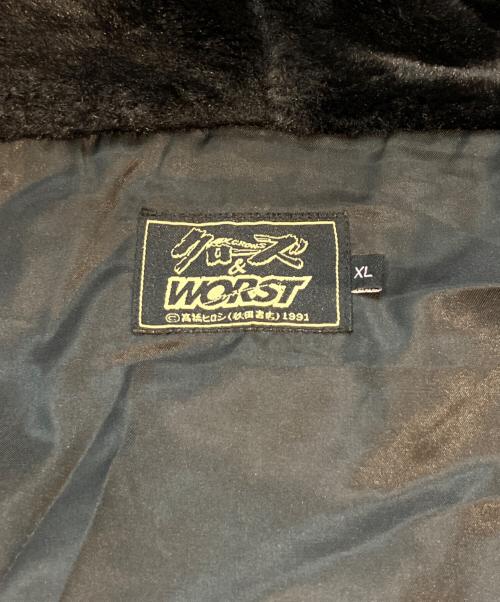 CROWS（クローズ）CROWS (クローズ) WORST (ワースト) ボアジャケット ブラック サイズ:XLの古着・服飾アイテム