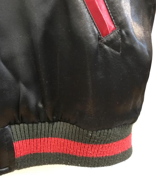 THE BRAVE MAN（ブレイブマン）the brave man (ブレイブマン) BETTY BOOP (ベティー・ブープ) スカジャン ブラック×レッド サイズ:Ｍの古着・服飾アイテム