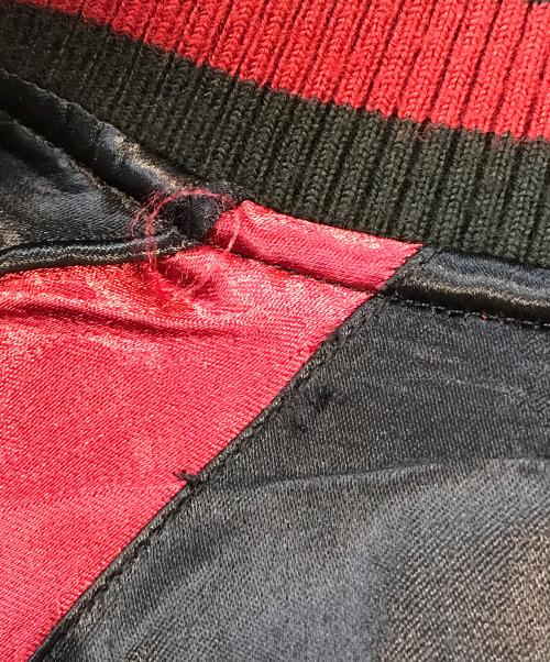 THE BRAVE MAN（ブレイブマン）the brave man (ブレイブマン) BETTY BOOP (ベティー・ブープ) スカジャン ブラック×レッド サイズ:Ｍの古着・服飾アイテム