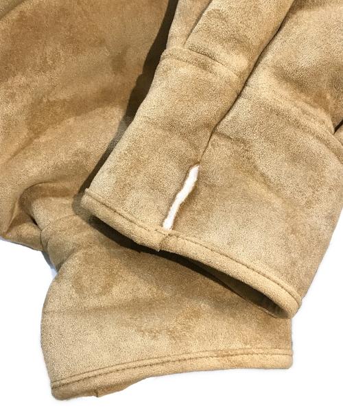 smoothmood（スムードムード）smoothmood (スムードムード) ムートンジャケット ベージュ サイズ:Freeの古着・服飾アイテム