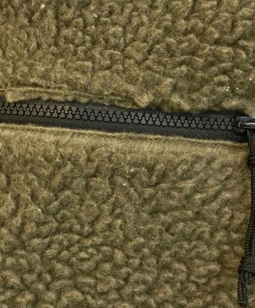 THE NORTHFACE PURPLELABEL（ザ・ノースフェイス パープルレーベル）THE NORTHFACE PURPLELABEL (ザ・ノースフェイス パープルレーベル) Wool Boa Fleece Field Cardigan Beige　NA2250N グリーン サイズ:Sの古着・服飾アイテム