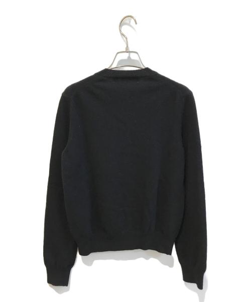 PLAY COMME des GARCONS（プレイコムデギャルソン）PLAY COMME des GARCONS (プレイコムデギャルソン) クルーネックカーディガン　AZ-N049 ブラック サイズ:SIZE Mの古着・服飾アイテム