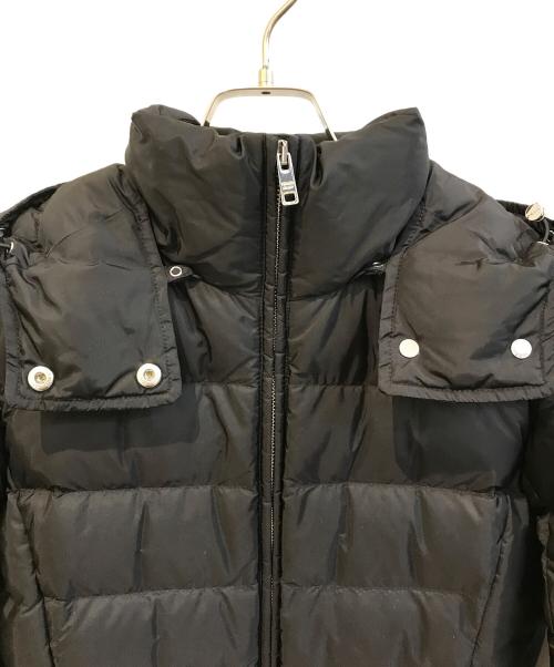 PRADA（プラダ）PRADA (プラダ) ナイロンダウンコート　290660 S152 ブラック サイズ:SIZE 40Sの古着・服飾アイテム