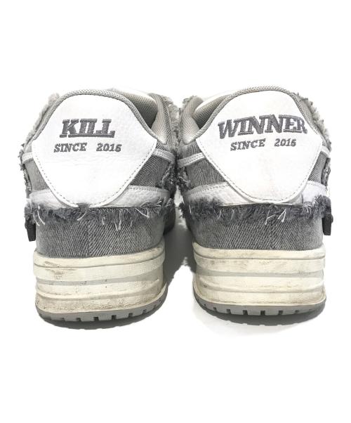 KILL WINNER（キルウィナー）KILL WINNER (キルウィナー) ローカットスニーカー　KWSH23070143 グレー サイズ:26.5の古着・服飾アイテム
