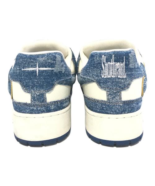 shootbrand（シュートブランド）shootbrand (シュートブランド) ローカットスニーカー ホワイト×インディゴ サイズ:28の古着・服飾アイテム
