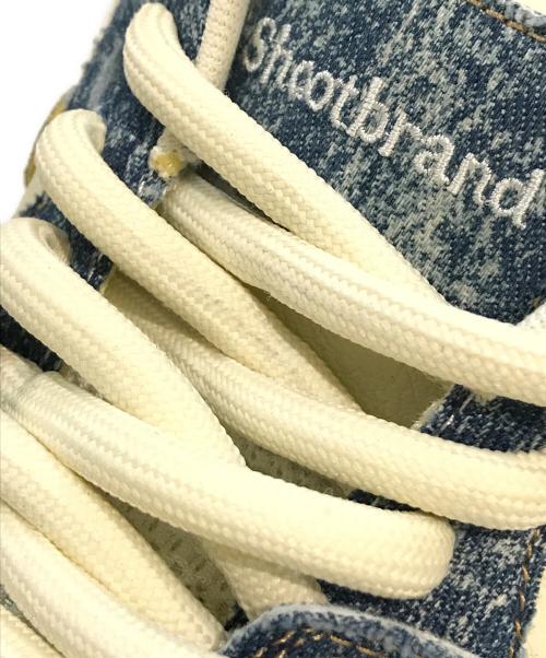 shootbrand（シュートブランド）shootbrand (シュートブランド) ローカットスニーカー ホワイト×インディゴ サイズ:28の古着・服飾アイテム