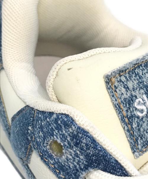 shootbrand（シュートブランド）shootbrand (シュートブランド) ローカットスニーカー ホワイト×インディゴ サイズ:28の古着・服飾アイテム