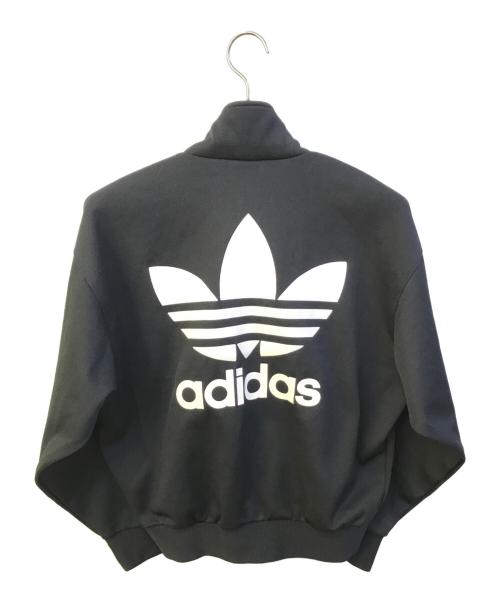 adidas（アディダス）adidas (アディダス) トラックジャケット　ASR-873B ブラック サイズ:Ｍの古着・服飾アイテム