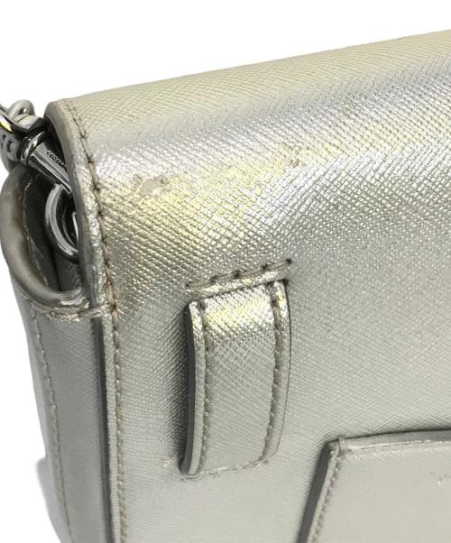 MARC JACOBS（マークジェイコブズ）MARC JACOBS (マークジェイコブズ) 2WAYバッグ シルバーの古着・服飾アイテム