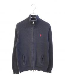 POLO RALPH LAUREN（ポロ・ラルフローレン）の古着「ドライバーズニット」｜ネイビー