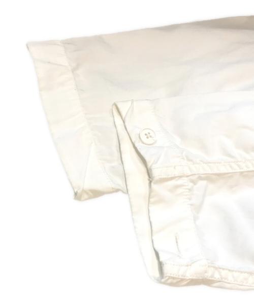 TOMORROW LAND（トゥモローランド）TOMORROW LAND (トゥモローランド) 80/2コットントロピカル シャツブルゾン　63-08-01-08105 ホワイト サイズ:Mの古着・服飾アイテム