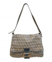 FENDI（フェンディ）の古着「ズッキーノショルダーバッグ　26325」｜ブラウン
